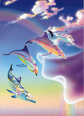 RAINBOW DOLPHINS &COPY;Jean-Luc Bozzoli CLICK TO ENTER HIS WEBSITE